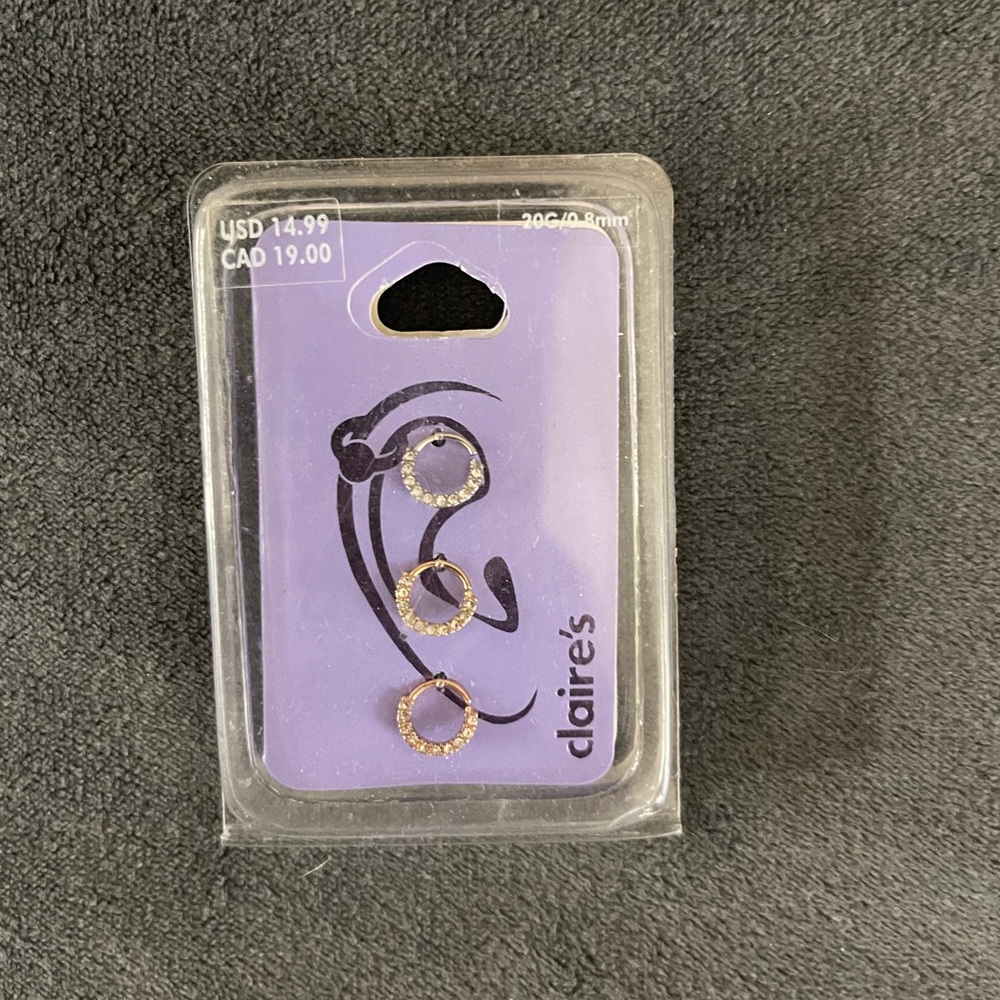 Claire’s Helix ear piercing
